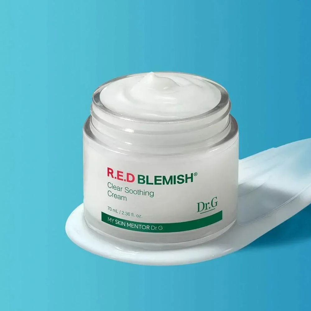 Dr.G Red Blemish Clear Soothing Cream - raminamasis veido kremas