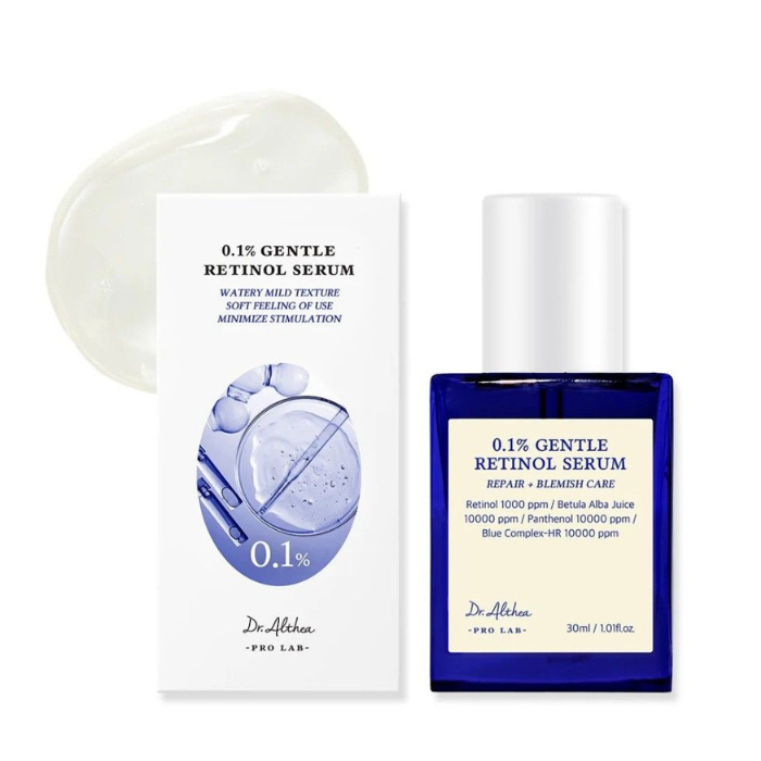 Dr. Althea 0.1% Gentle Retinol Serum - veido serumas su retinoliu