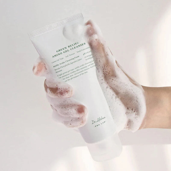 Dr. Althea Green Relief Amino Gel Cleanser - gelinis veido prausiklis