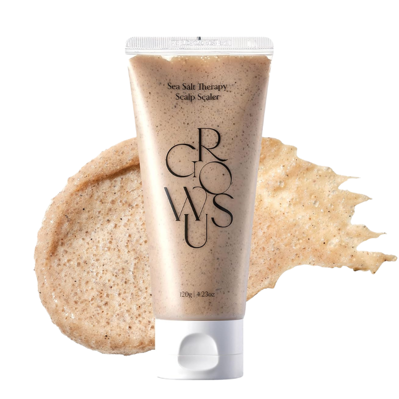 GROWUS Sea Salt Therapy Scalp Scaler - galvos odos šveitiklis