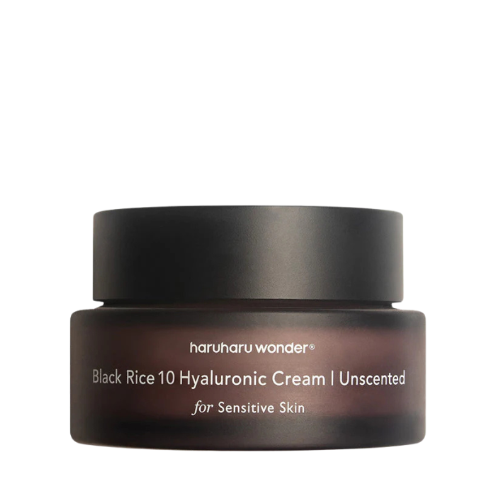 Haruharu Wonder Black Rice 10 Hyaluronic Cream Unscented - drėkinamasis veido kremas