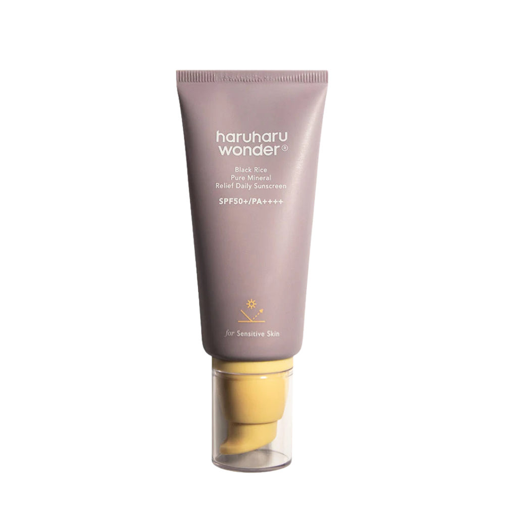 Haruharu Wonder Black Rice Pure Mineral Relief Daily Sunscreen SPF 50+ - apsauginis kremas nuo saulės