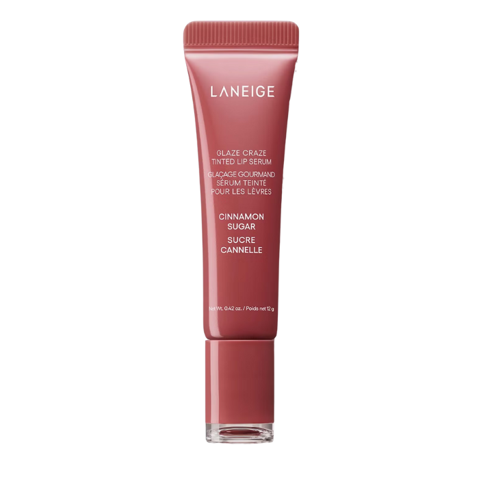 LANEIGE Glaze Craze Tinted Lip Serum Cinnamon Sugar - lūpų balzamas su atspalviu