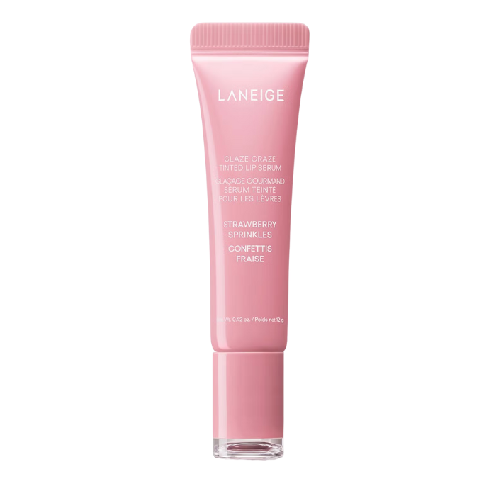 LANEIGE Glaze Craze Tinted Lip Serum Strawberry Spinkles - lūpų balzamas su atspalviu