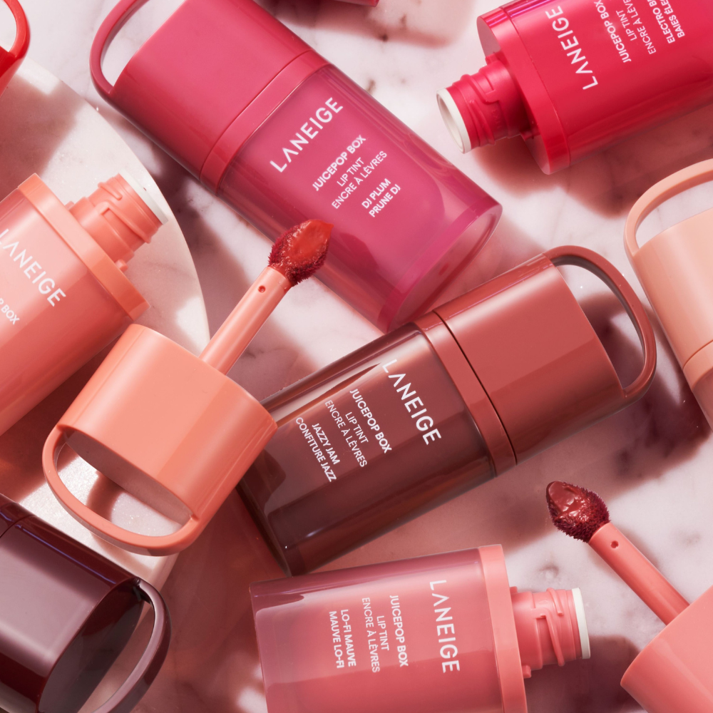 LANEIGE JuicePop Box Lip Tint - lūpų blizgis (įvairių spalvų)