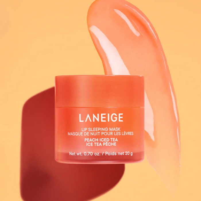 LANEIGE Lip Sleeping Mask Peach Iced Tea - naktinė lūpų kaukė