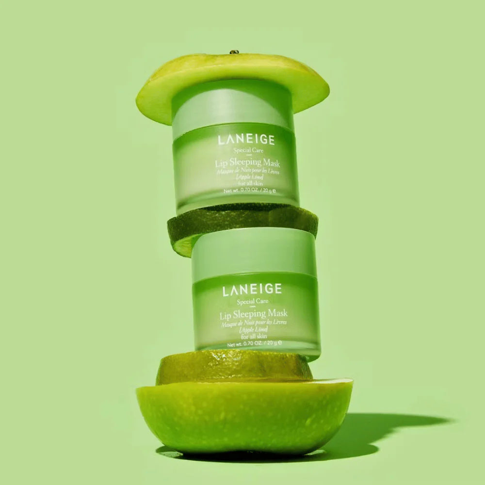 Laneige Lip Sleeping Mask Apple Lime - naktinė lūpų kaukė