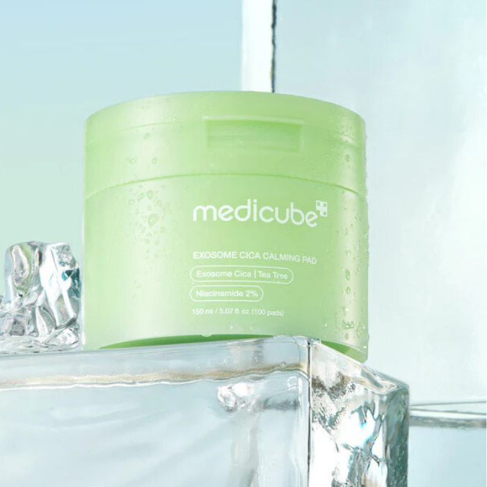Medicube Exosome Cica Calming Pad - raminamieji tonerio padeliai