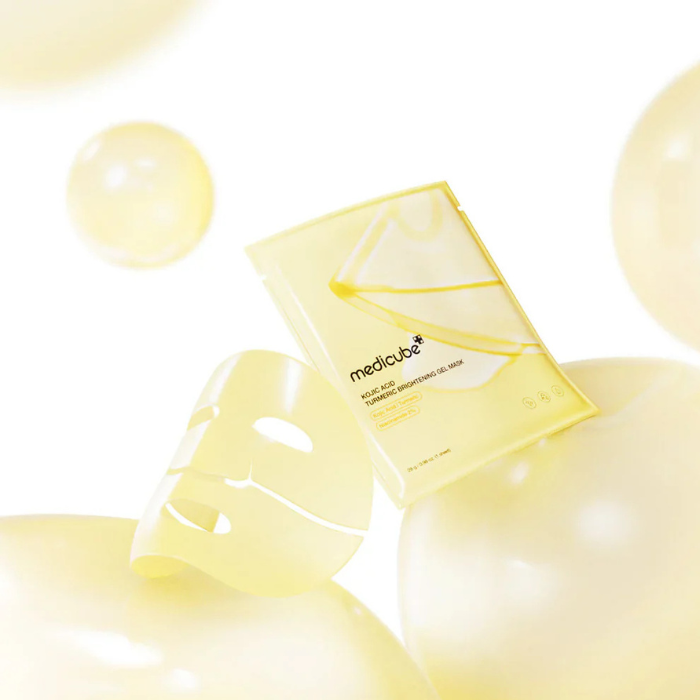 Medicube Kojic Acid Turmeric Brightening Gel Mask - skaistinamoji veido kaukė