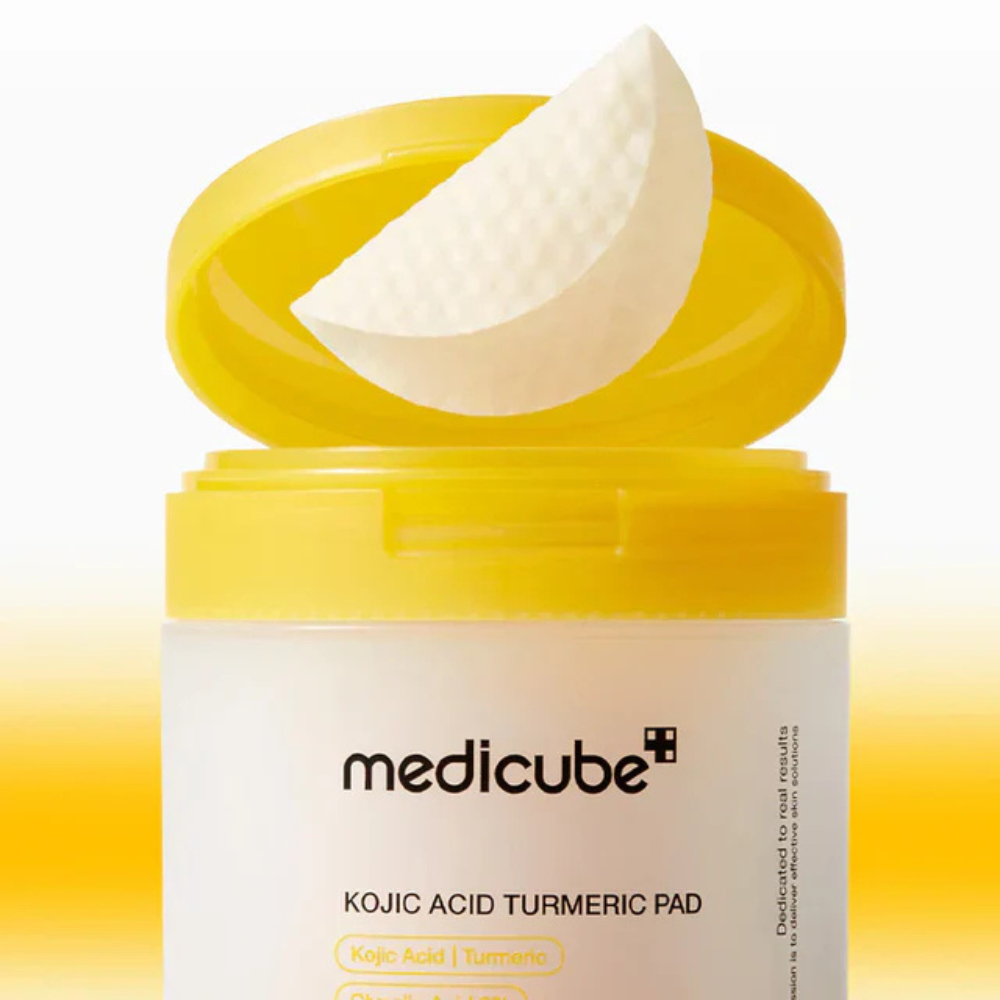 Medicube Kojic Acid Turmeric Pad - skaistinamieji toniko padeliai