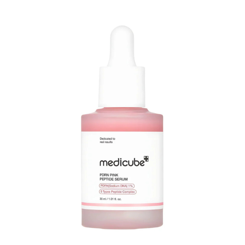 Medicube PDRN Pink Peptide Serum - veido serumas su peptidais