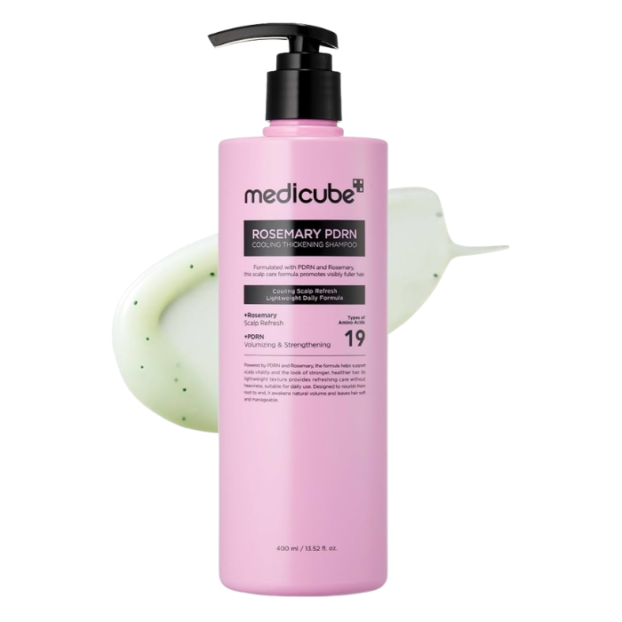 Medicube Rosemary PDRN Cooling Thickening Shampoo - plaukų šampūnas