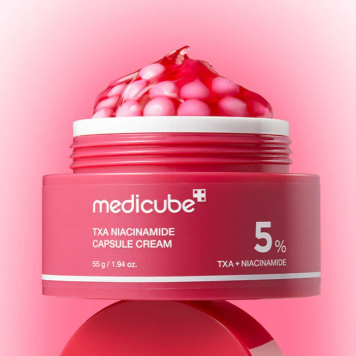 Medicube TXA Niacinamide Capsule Cream - skaistinamasis veido kremas