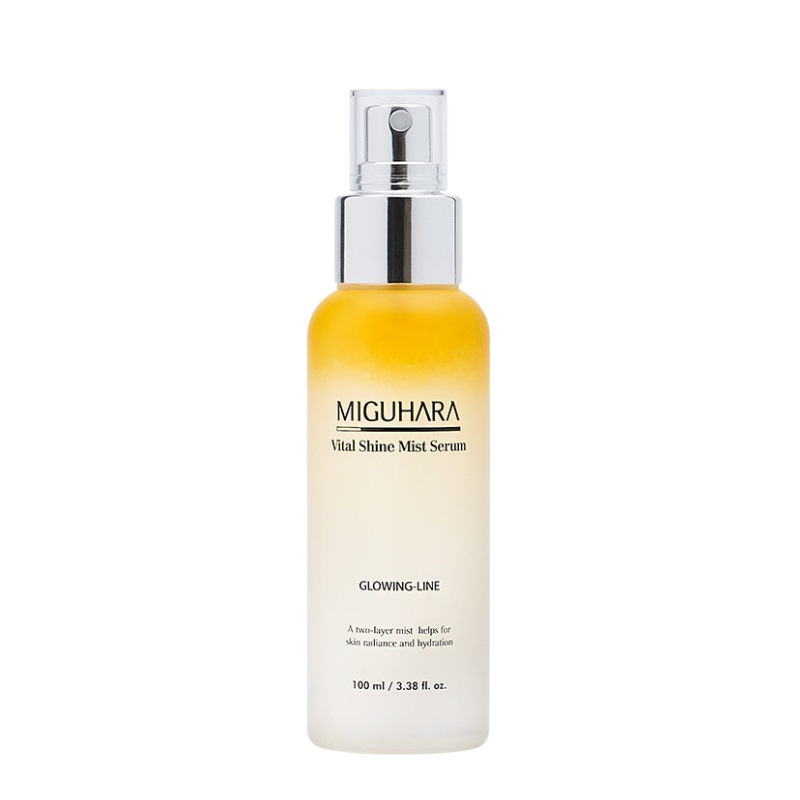 Miguhara Vital Shine Mist Serum - skaistinantis veido serumas (purškiklis)