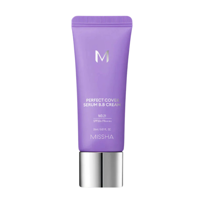 Missha M Perfect Cover Serum BB Cream SPF 42 PA+++ - daugiafunkcis BB kremas