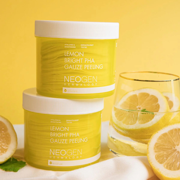 NEOGEN Dermalogy Bio-Peel Gauze Peeling Lemon - šveičiamieji padeliai