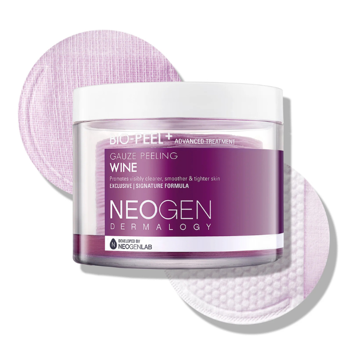 NEOGEN Dermalogy Bio-Peel Gauze Peeling Wine - šveičiamieji padeliai