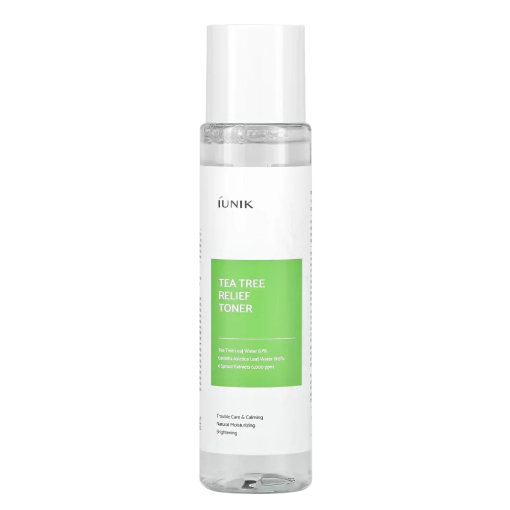 iUNIK Tea Tree Relief Toner - raminamasis veido tonikas