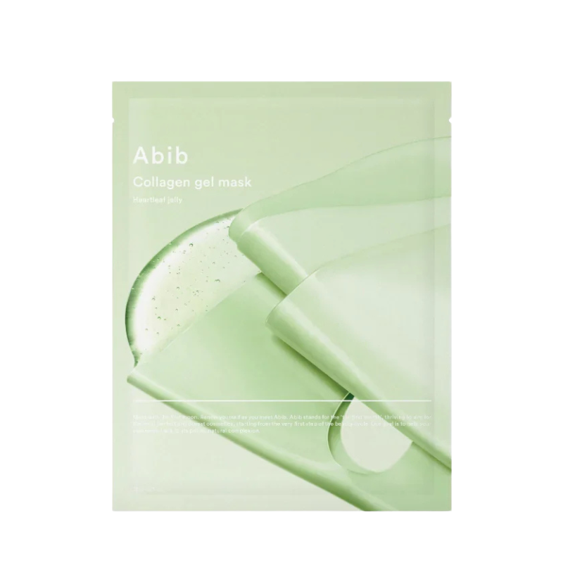 Abib Collagen Gel Mask Heartleaf Jelly - lakštinė veido kaukė