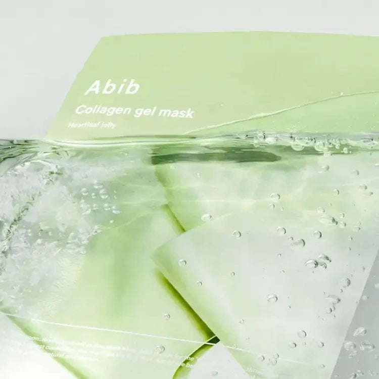 Abib Collagen Gel Mask Heartleaf Jelly - lakštinė veido kaukė