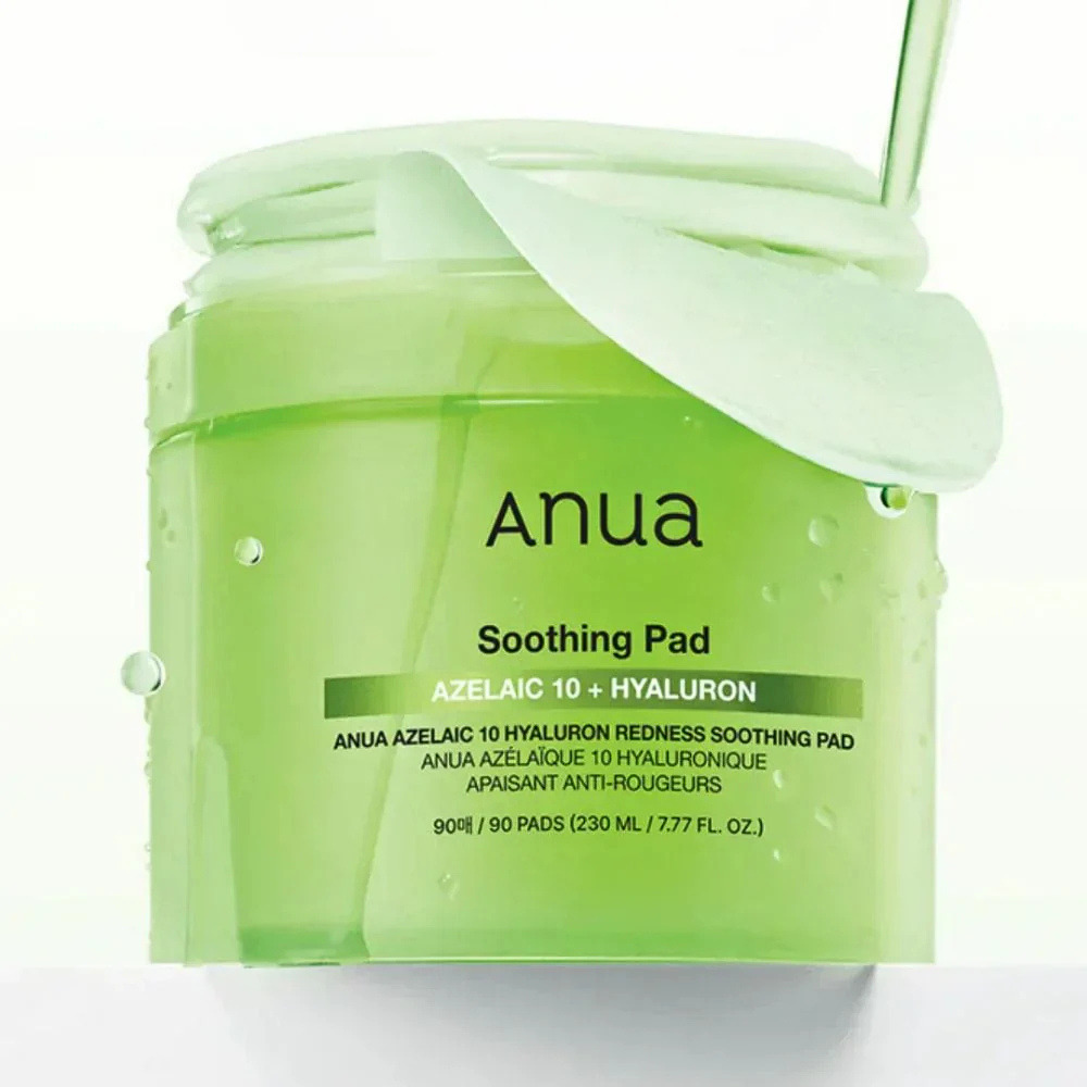 Anua Azelaic 10 Hyaluron Redness Soothing Pad - raminamieji toniko padeliai