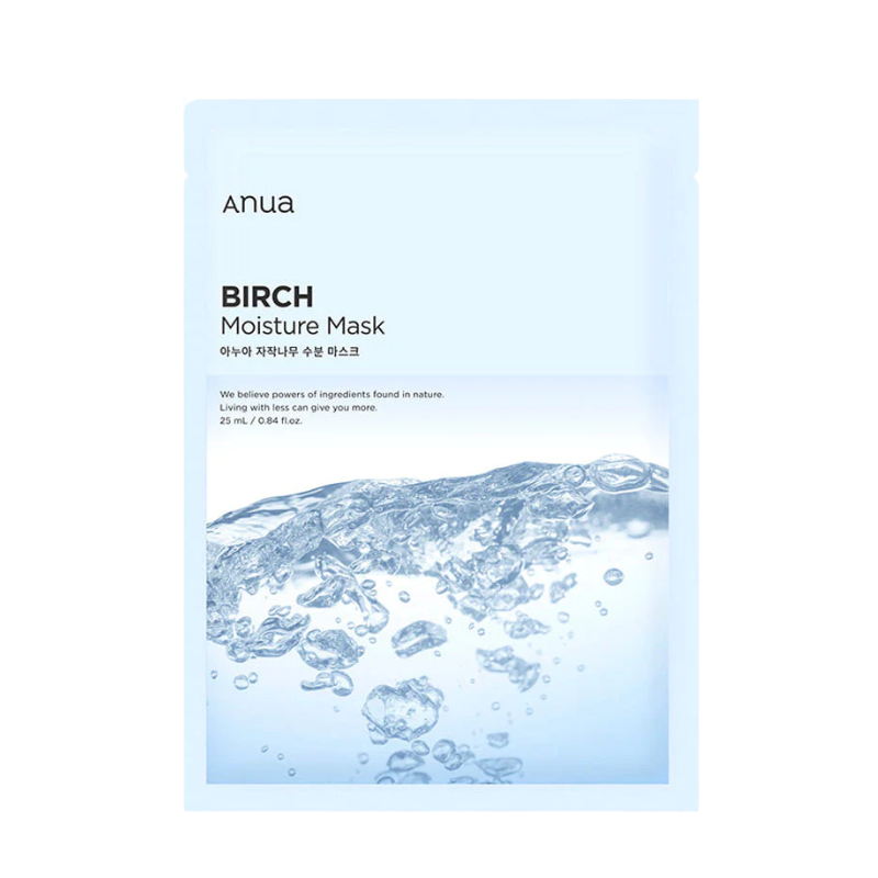 Anua Birch Moisture Mask - drėkinanti lakštinė veido kaukė