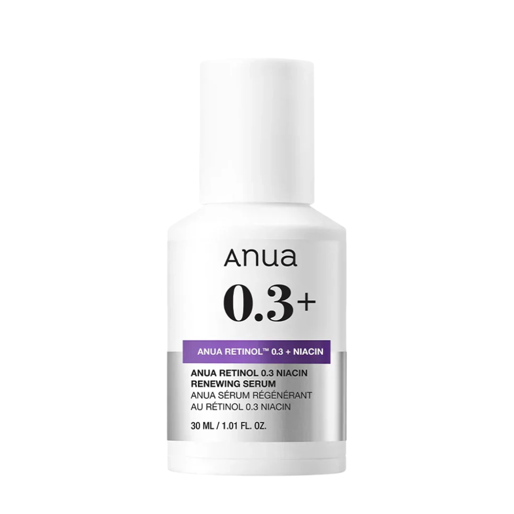 Anua Retinol 0.3% + Niacin Renewing Serum - serumas su retinoliu