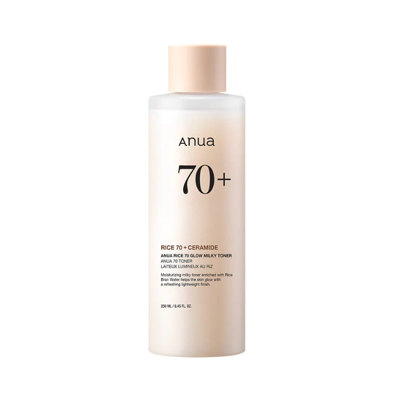 Anua Rice 70 Glow Milky Toner - veido tonikas