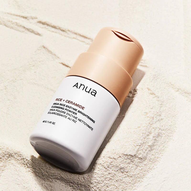 Anua Rice Enzyme Brightening Cleansing Powder - valomieji milteliai su ryžių ekstraktu