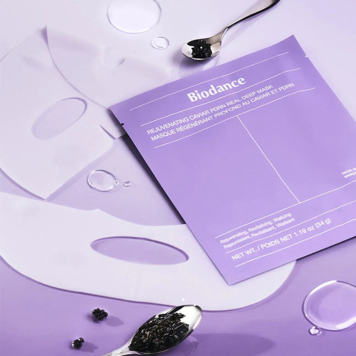 Biodance Rejuvenating Caviar PDRN Real Deep Mask - hidrogelinė veido kaukė