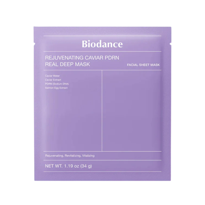 Biodance Rejuvenating Caviar PDRN Real Deep Mask - hidrogelinė veido kaukė