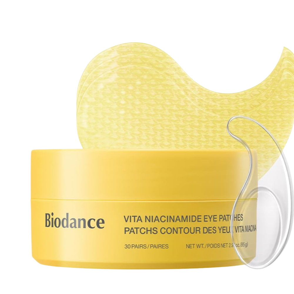 Biodance Vita Niacinamide Eye Patches - paakių padeliai su niacinamidu