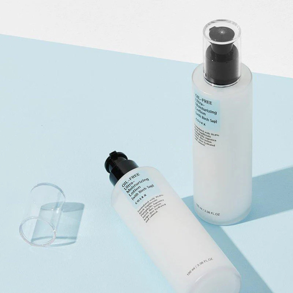 COSRX Oil Free Ultra Moisturizing Lotion - drėkinamasis veido losjonas