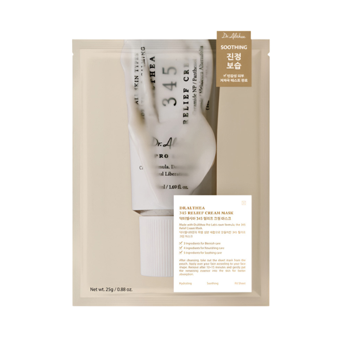 Dr. Althea 345 Relief Cream Mask - raminamoji veido kaukė