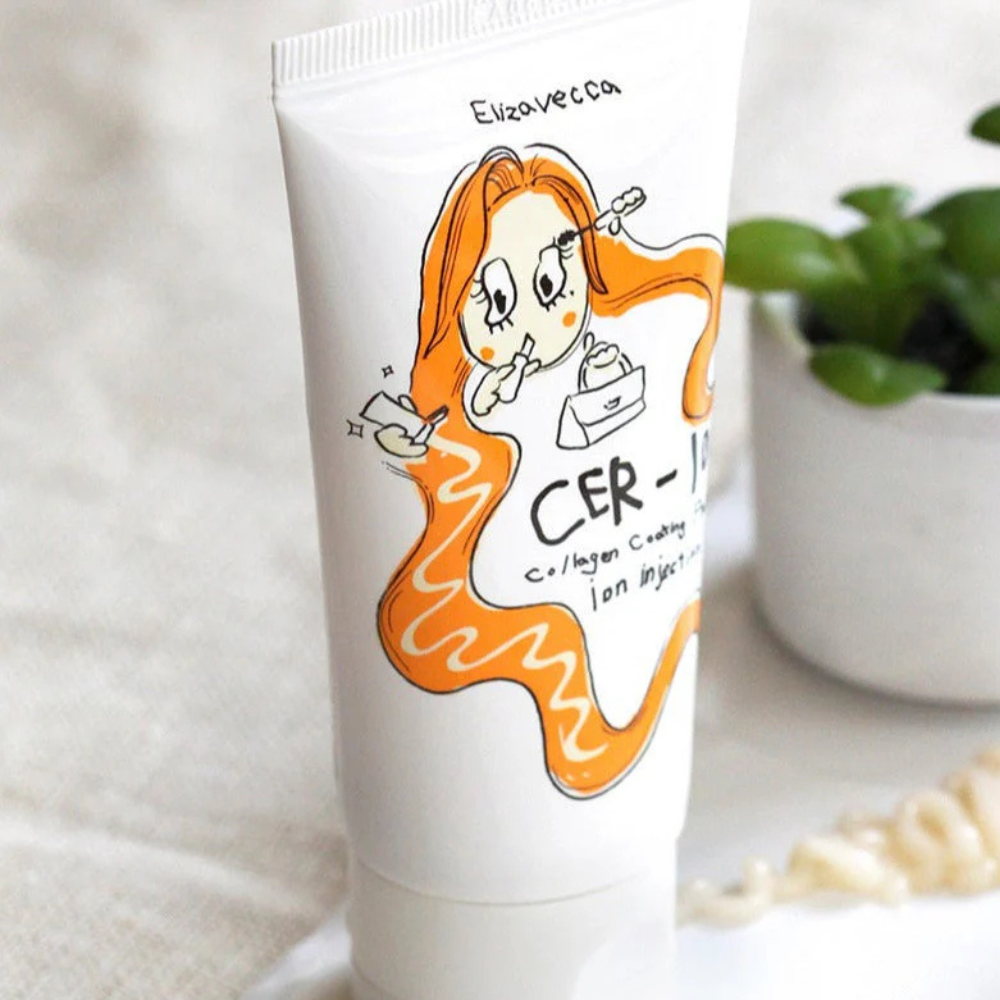 Elizavecca CER-100 Collagen Coating Protein Ion Injection - maitinamoji plaukų esencija