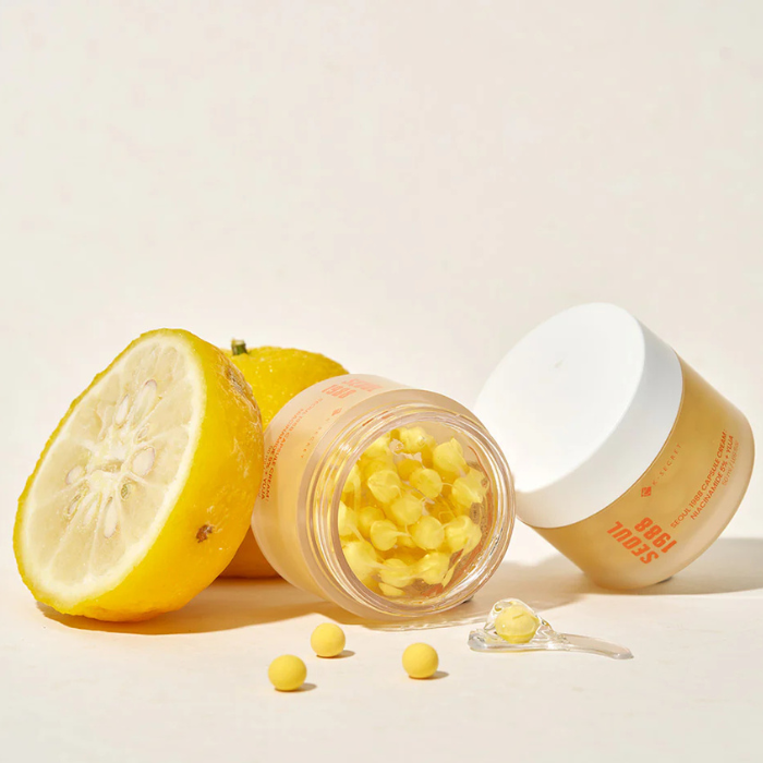 KSECRET SEOUL 1988 Capsule Cream : Niacinamide 5% + Yuja - skaistinamasis veido kremas