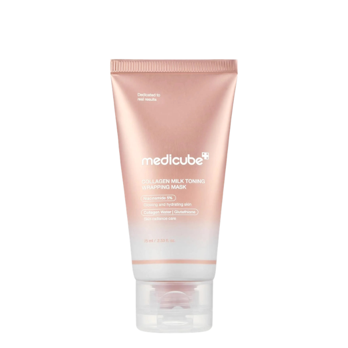 Medicube Collagen Milk Toning Wrapping Mask - skaistinamoji veido kaukė