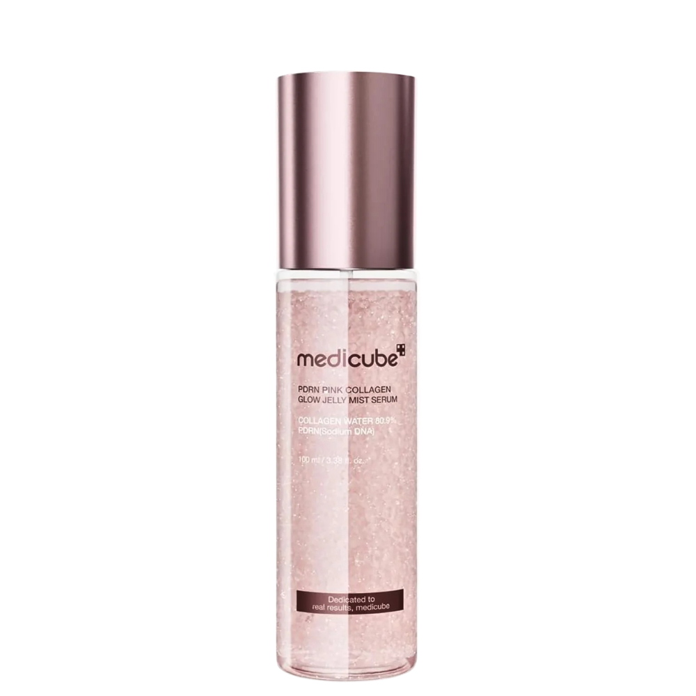Medicube PDRN Pink Collagen Glow Jelly Mist Serum - veido serumas (dulksna)