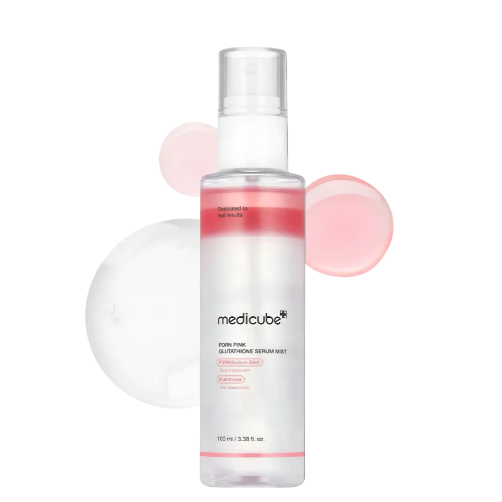 Medicube PDRN Pink Glutathione Serum Mist - veido serumas (dulksna)
