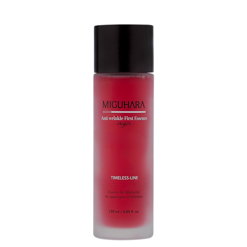 Miguhara Anti-Wrinkle First Essence Origin - veido esencija nuo raukšlių