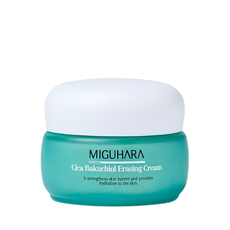 Miguhara Cica Bakuchiol Erasing Cream - drėkinamasis veido kremas