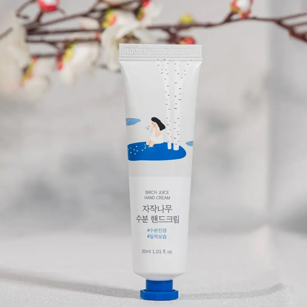 Round Lab Birch Juice Hand Cream - drėkinamasis rankų kremas