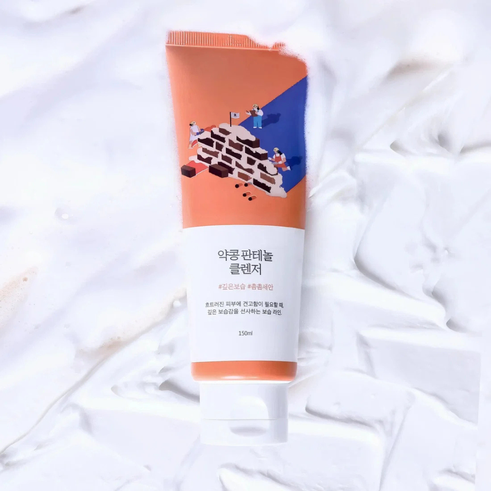 Round Lab Soybean Panthenol Cleanser - švelnus veido prausiklis