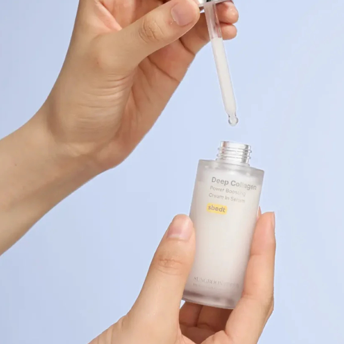 SUNGBOON EDITOR Deep Collagen Power Boosting Cream In Serum - stangrinamasis serumas