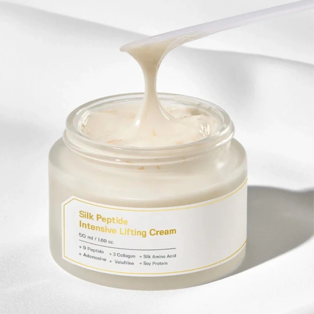 SUNGBOON EDITOR Silk Peptide Intensive Lifting Cream - stangrinamasis veido kremas