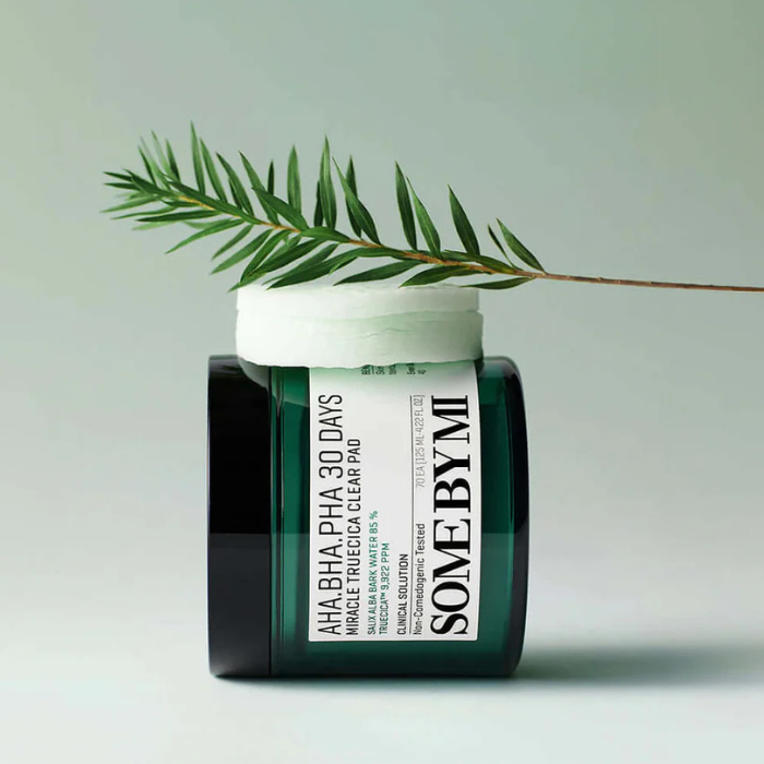 Some By Mi AHA, BHA, PHA 30 Days Miracle Truecica Clear Pad - šveičiamieji diskeliai