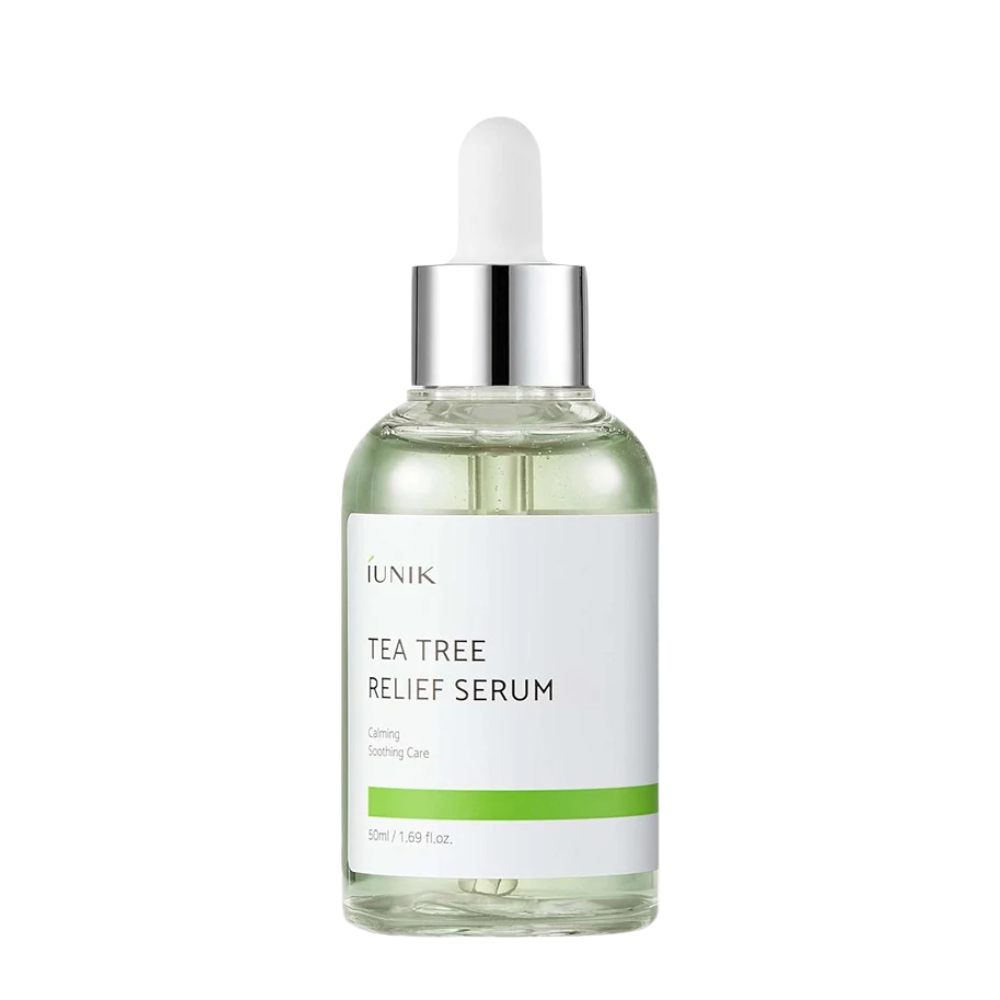 iUNIK Tea Tree Relief Serum - raminamasis veido serumas