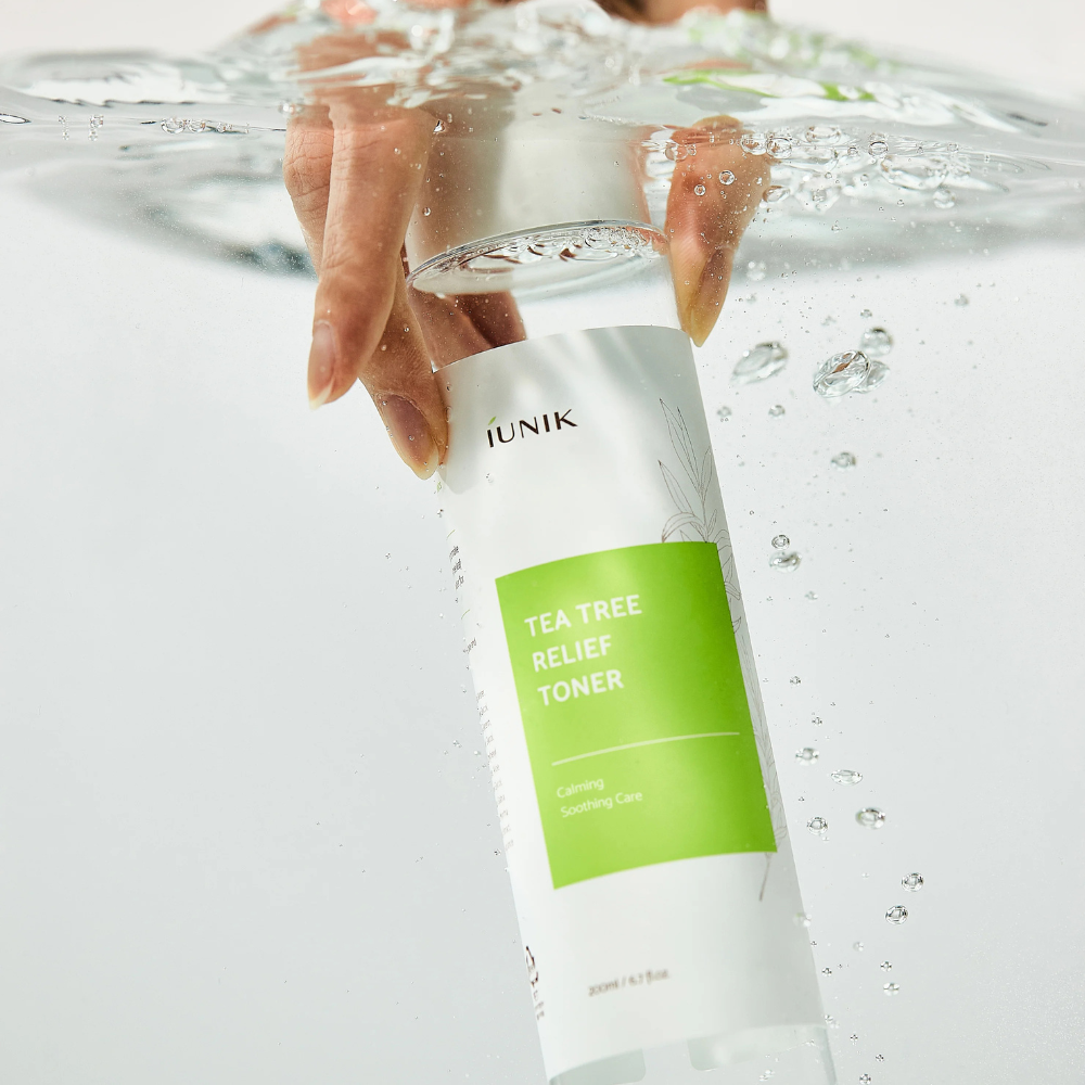 iUNIK Tea Tree Relief Toner - raminamasis veido tonikas
